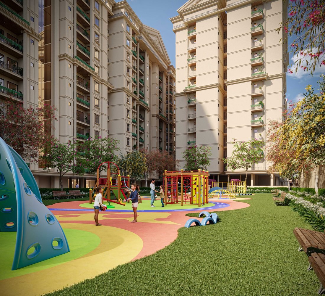 Landscaped gardens